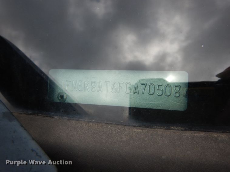 image for item DJ4460 2015 Ford Explorer Police Interceptor  SUV