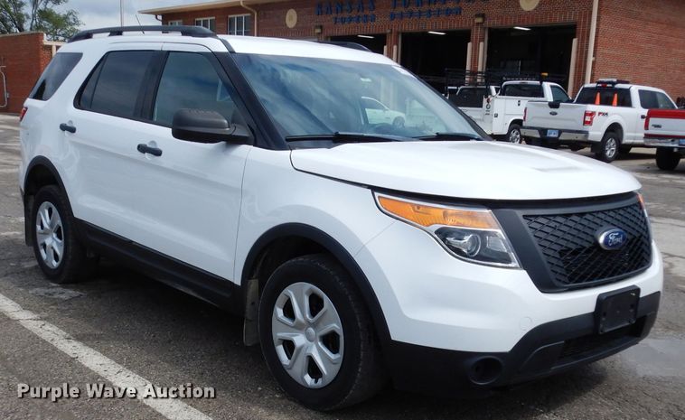 image for item DJ4461 2015 Ford Explorer Police Interceptor  SUV