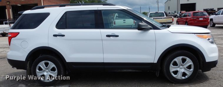 image for item DJ4461 2015 Ford Explorer Police Interceptor  SUV