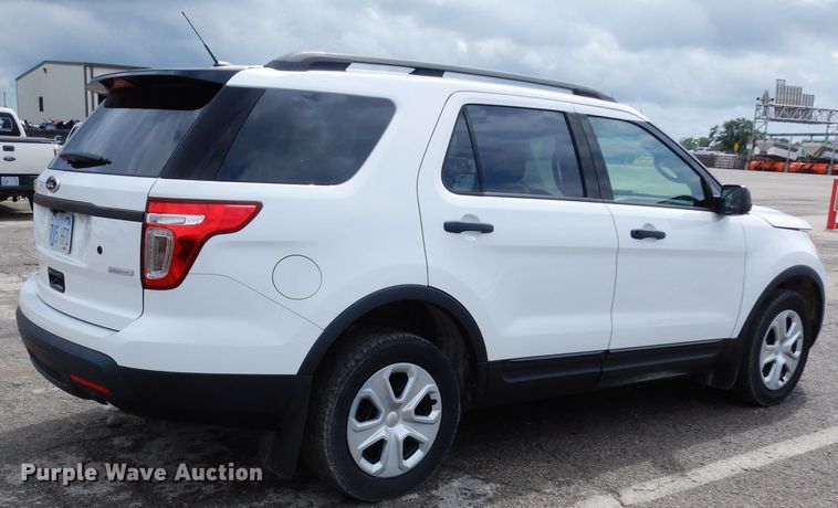 image for item DJ4461 2015 Ford Explorer Police Interceptor  SUV