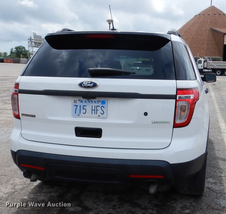 image for item DJ4461 2015 Ford Explorer Police Interceptor  SUV