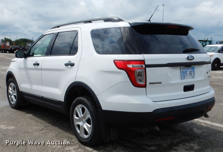 image for item DJ4461 2015 Ford Explorer Police Interceptor  SUV