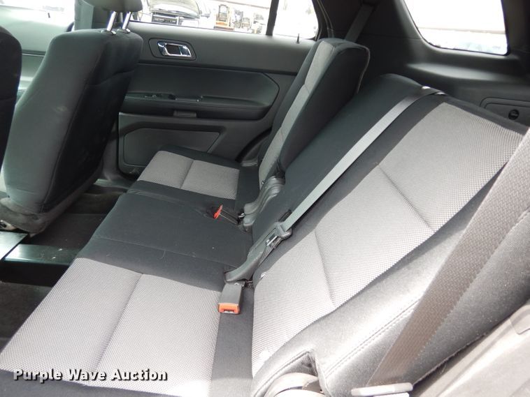 image for item DJ4461 2015 Ford Explorer Police Interceptor  SUV