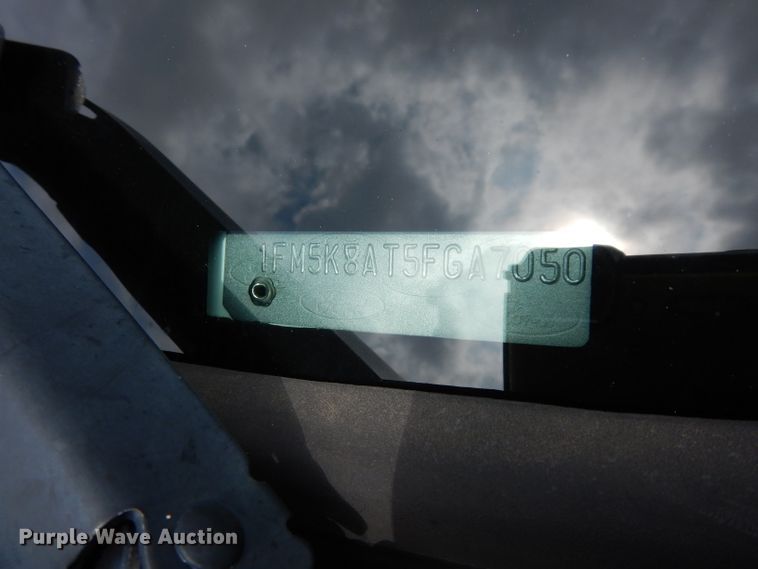 image for item DJ4461 2015 Ford Explorer Police Interceptor  SUV