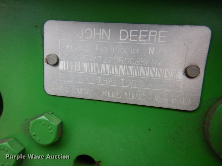 image for item DJ4466 John Deere 7220  MFWD tractor