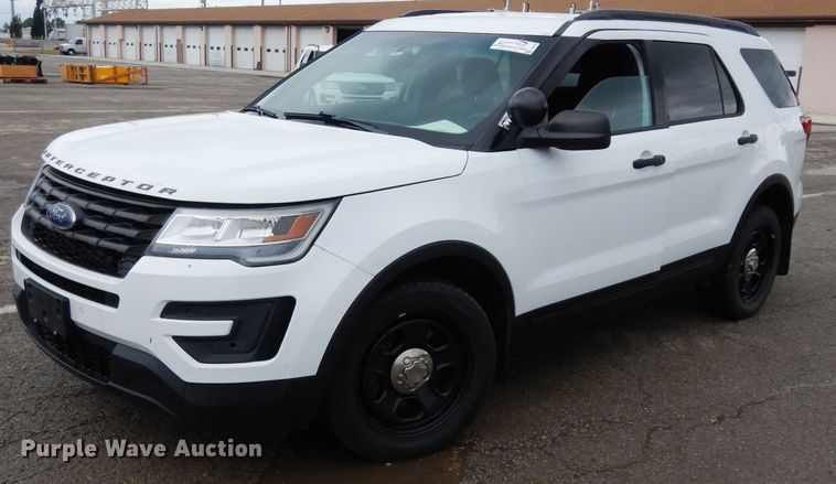 image for item DJ4478 2016 Ford Explorer Police Interceptor  SUV