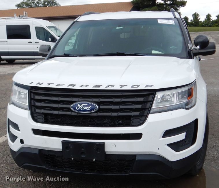 image for item DJ4478 2016 Ford Explorer Police Interceptor  SUV