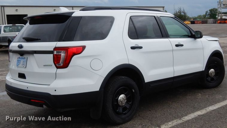 image for item DJ4478 2016 Ford Explorer Police Interceptor  SUV