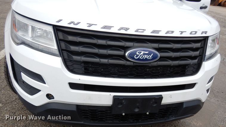 image for item DJ4478 2016 Ford Explorer Police Interceptor  SUV