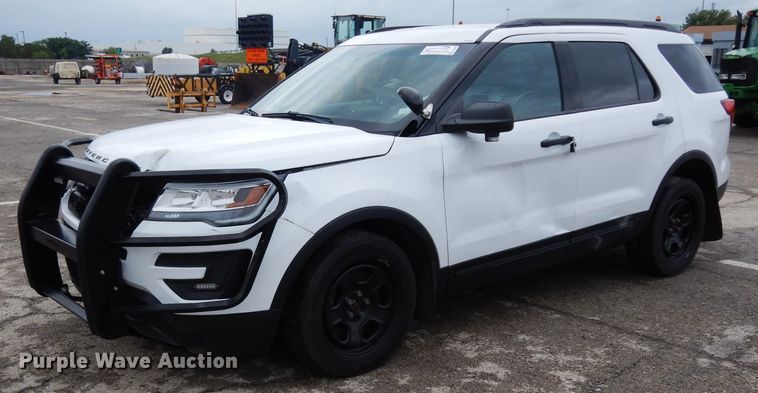 image for item DJ4479 2017 Ford Explorer Police Interceptor  SUV