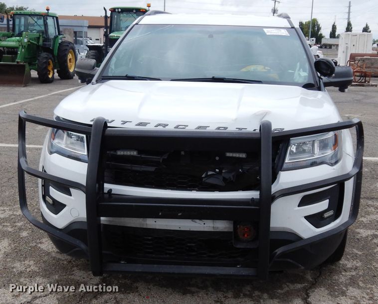 image for item DJ4479 2017 Ford Explorer Police Interceptor  SUV
