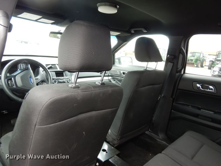 image for item DJ4480 2016 Ford Explorer Police Interceptor  SUV