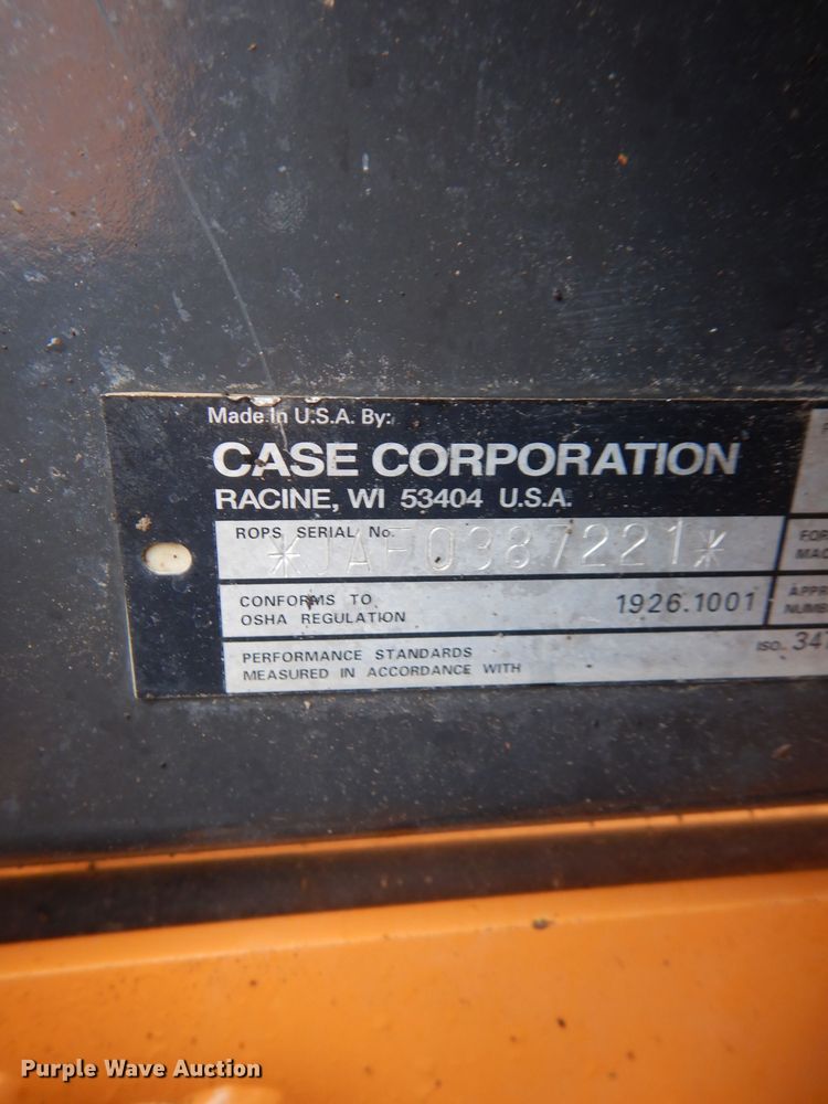 image for item DJ4481 2003 Case 85XT  skid steer loader