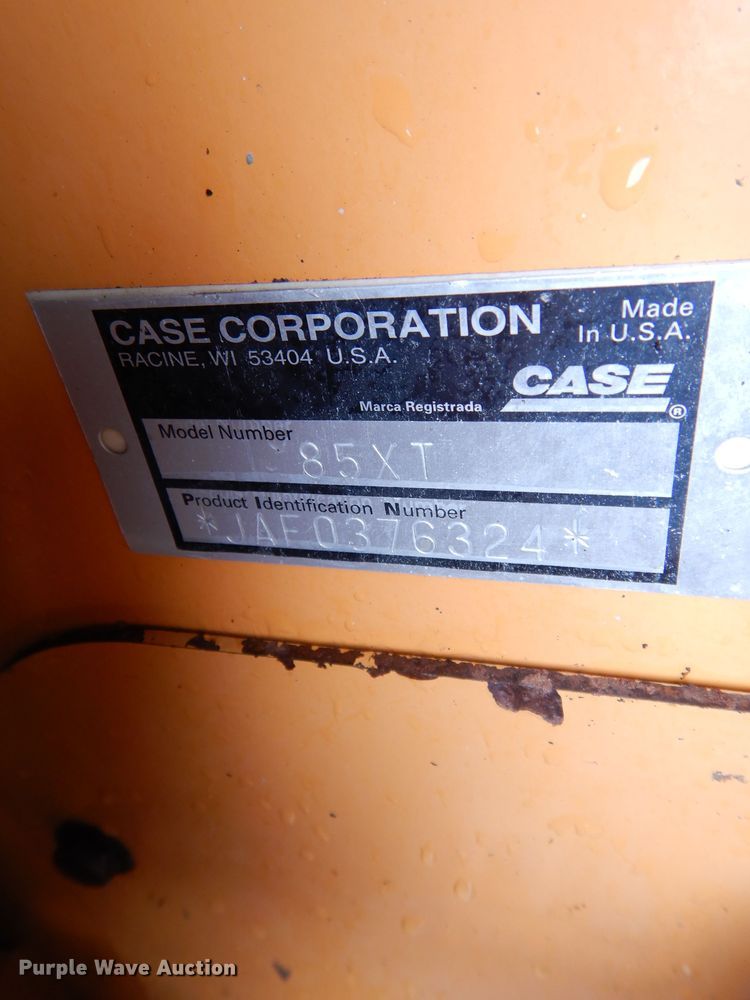 image for item DJ4481 2003 Case 85XT  skid steer loader