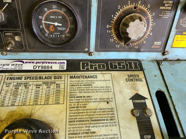 image for item DY9884 Target Pro 65II concrete saw