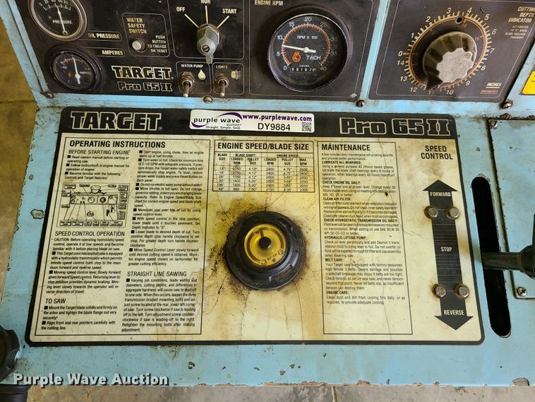 image for item DY9884 Target Pro 65II concrete saw