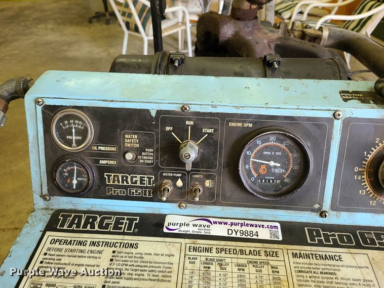 image for item DY9884 Target Pro 65II concrete saw