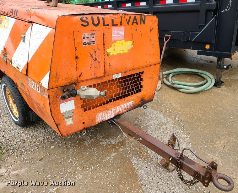 image for item EL9939 Sullivan D210QV  air compressor