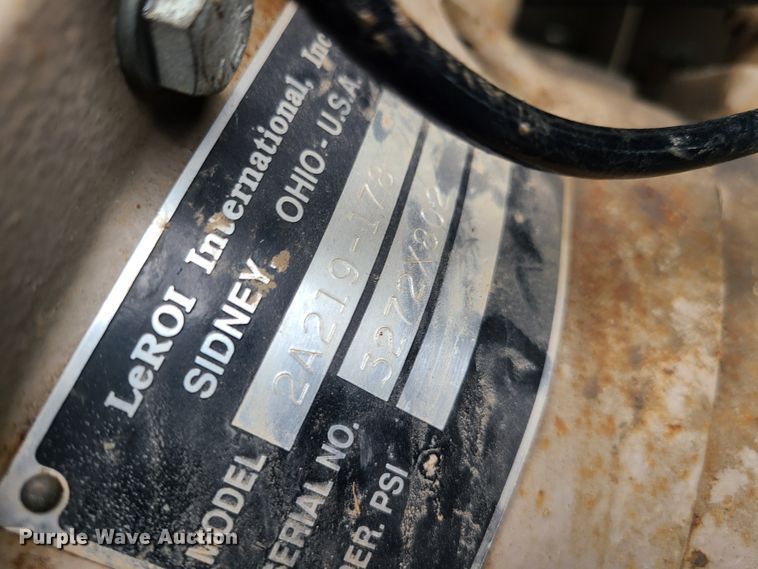 image for item EL9940 Leroi 185  air compressor