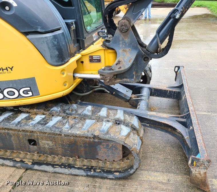 image for item EL9943 2013 John Deere 50G  mini excavator