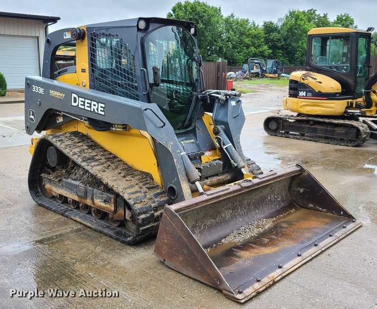 image for item EL9945 2014 John Deere 333E  tracked skid steer loader
