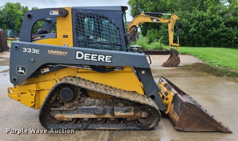 image for item EL9945 2014 John Deere 333E  tracked skid steer loader