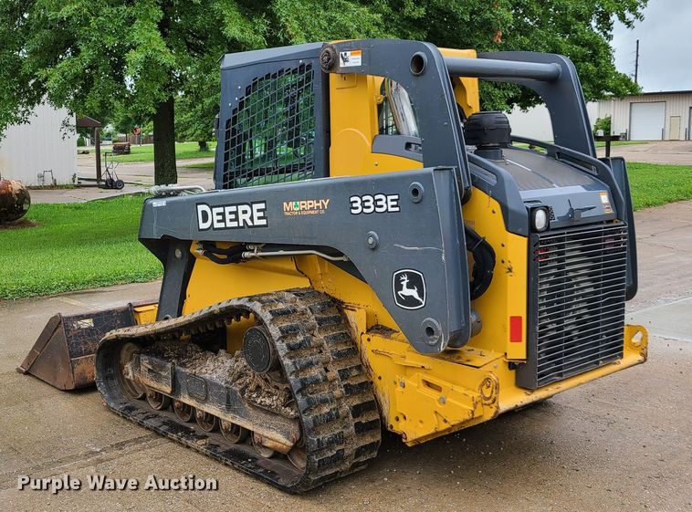 image for item EL9945 2014 John Deere 333E  tracked skid steer loader