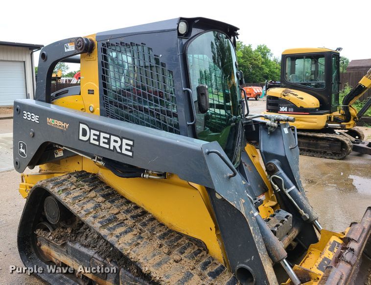 image for item EL9945 2014 John Deere 333E  tracked skid steer loader