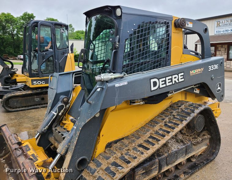 image for item EL9945 2014 John Deere 333E  tracked skid steer loader
