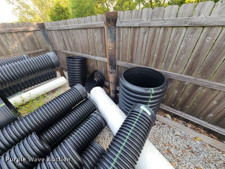 image for item GO9367 Plastic culvert pipes