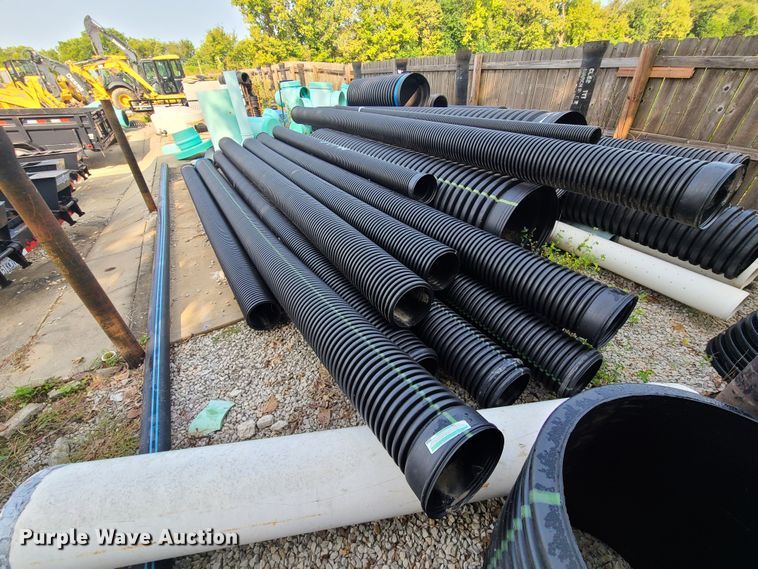 image for item GO9367 Plastic culvert pipes