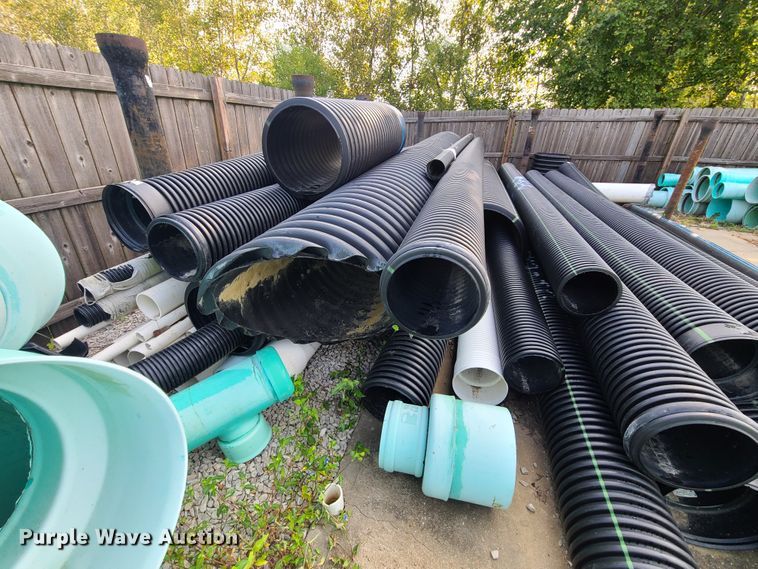 image for item GO9367 Plastic culvert pipes
