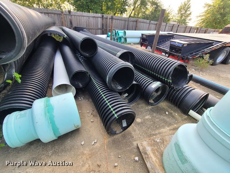 image for item GO9367 Plastic culvert pipes