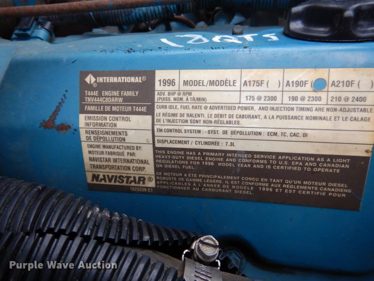 image for item DG4587 1997 International 3800  school bus