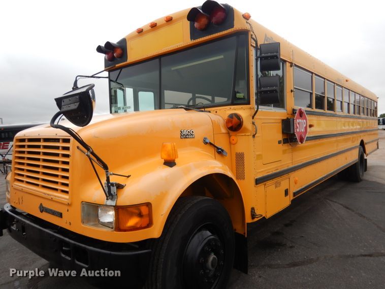 image for item DG4588 1998 International 3800  school bus
