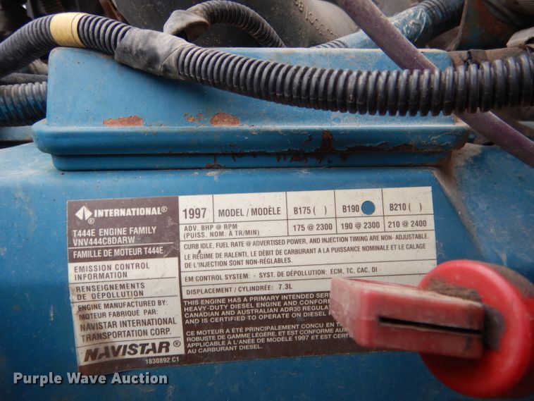 image for item DG4589 1997 International 3800  school bus