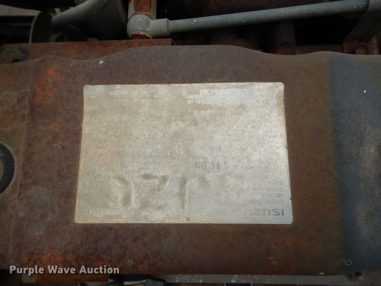 image for item DG6882 1998 GMC TB400  street sweeper truck