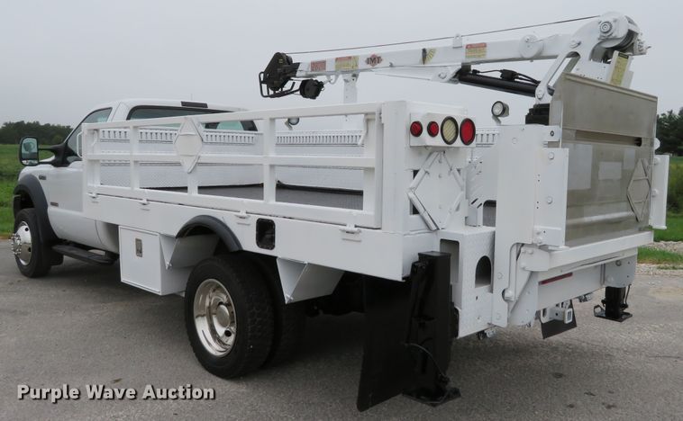 image for item DH1180 2007 Ford F550 Super Duty XL  utility truck