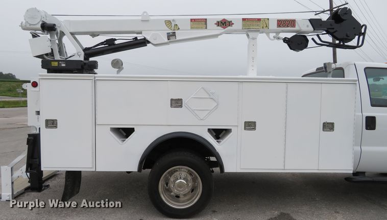 image for item DH1180 2007 Ford F550 Super Duty XL  utility truck