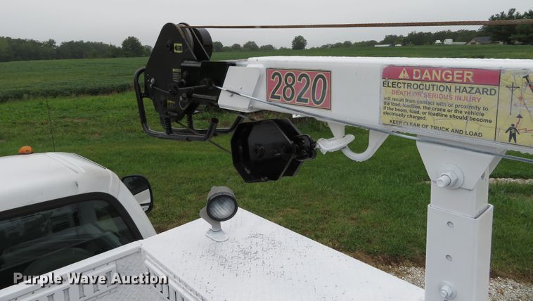 image for item DH1180 2007 Ford F550 Super Duty XL  utility truck