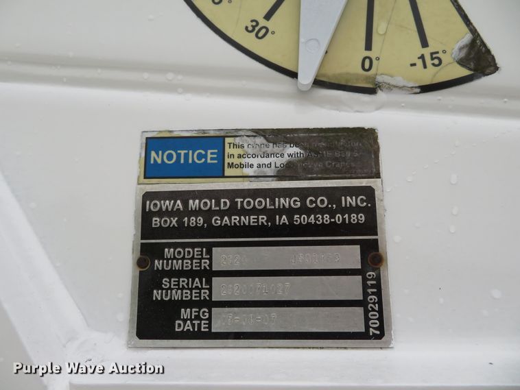 image for item DH1180 2007 Ford F550 Super Duty XL  utility truck