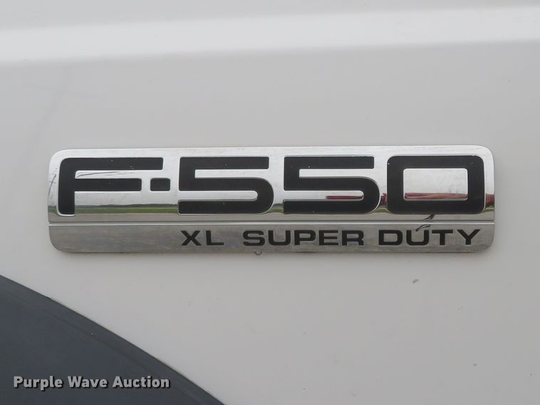 image for item DH1180 2007 Ford F550 Super Duty XL  utility truck
