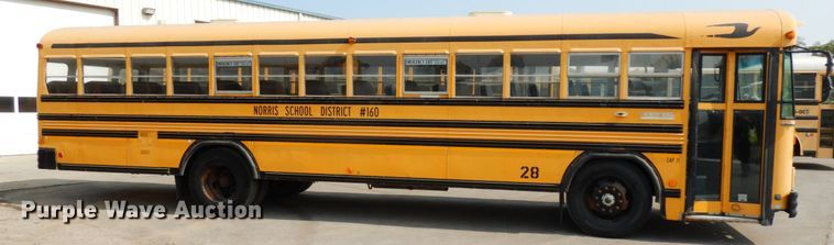 image for item DH6646 1999 Blue Bird TC2000  school bus