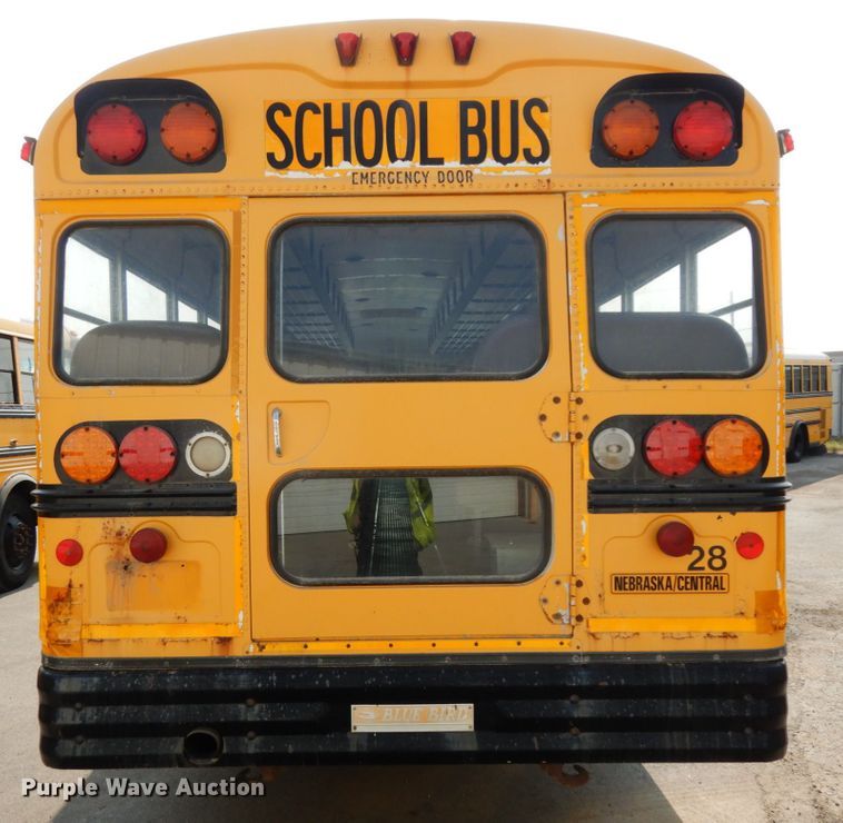 image for item DH6646 1999 Blue Bird TC2000  school bus