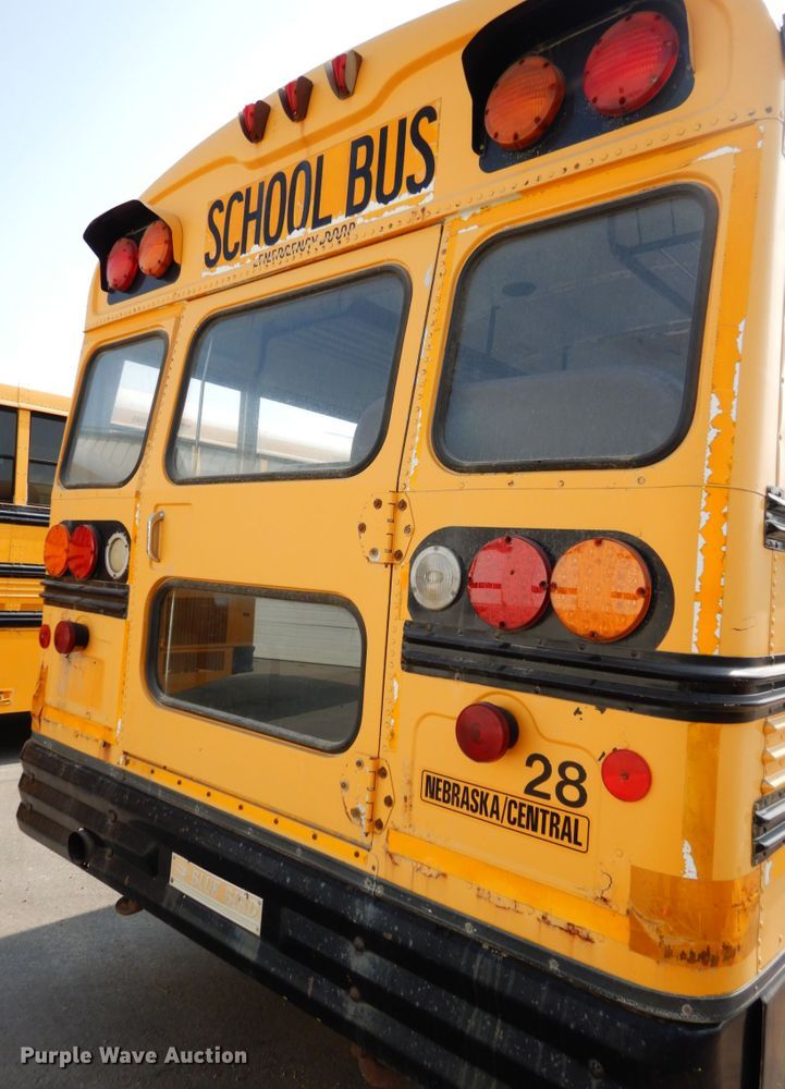 image for item DH6646 1999 Blue Bird TC2000  school bus
