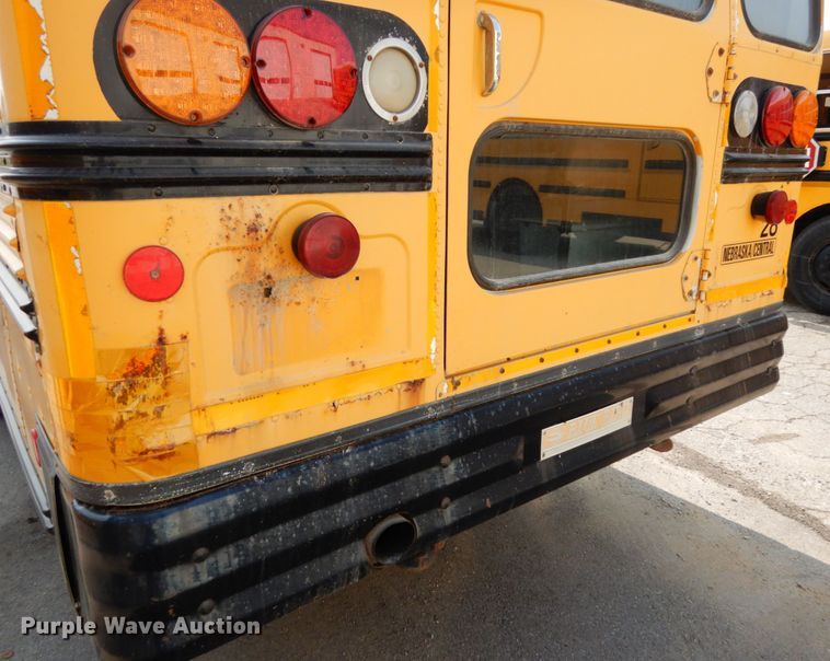 image for item DH6646 1999 Blue Bird TC2000  school bus