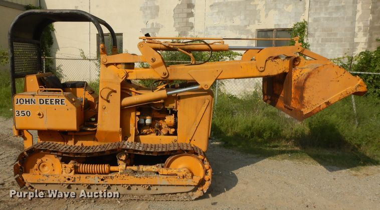 image for item DI7695 John Deere 350  track loader