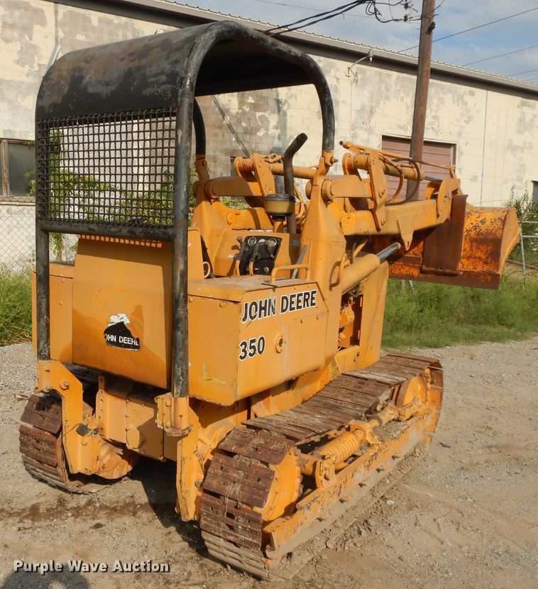 image for item DI7695 John Deere 350  track loader
