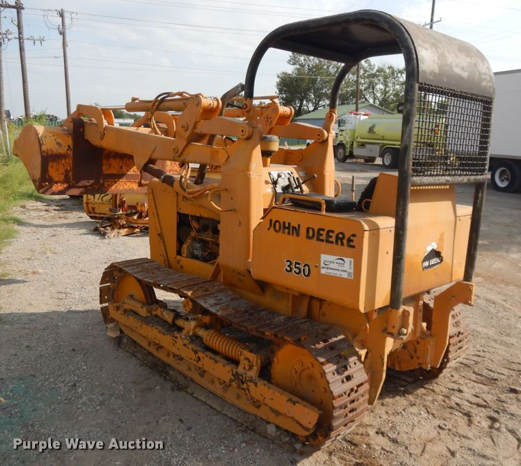 image for item DI7695 John Deere 350  track loader