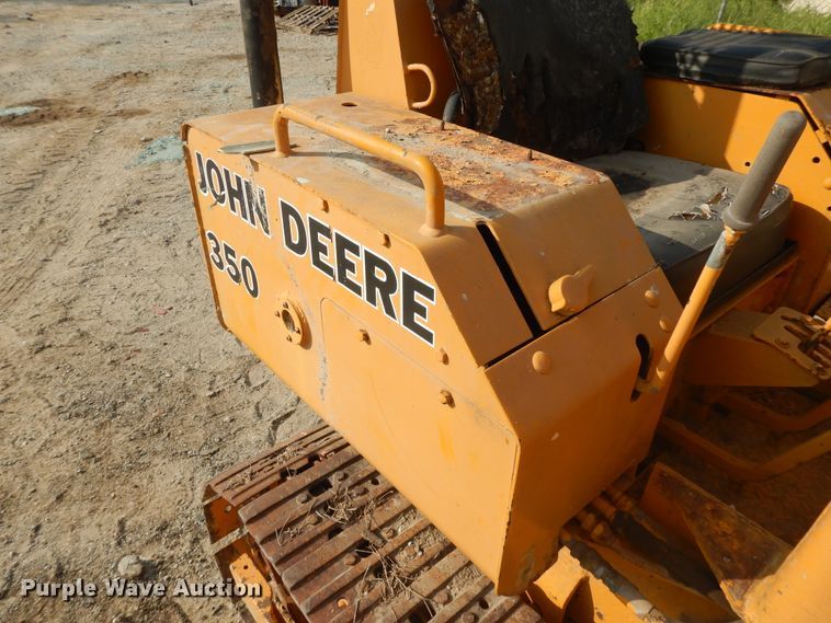 image for item DI7695 John Deere 350  track loader
